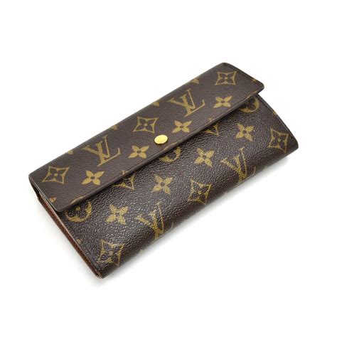 louis vuitton monogram long wallet|louis vuitton sarah wallet.